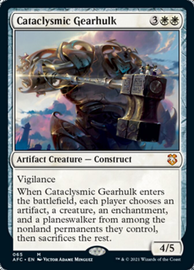 Cataclysmic Gearhulk [Dungeons & Dragons: Adventures in the Forgotten Realms Commander] | GrognardGamesBatavia