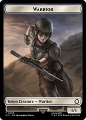 Soldier (0010) // Warrior Double-Sided Token [Fallout Tokens] | GrognardGamesBatavia