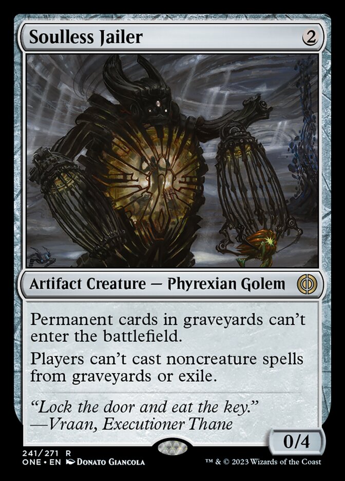 Soulless Jailer [Phyrexia: All Will Be One] | GrognardGamesBatavia