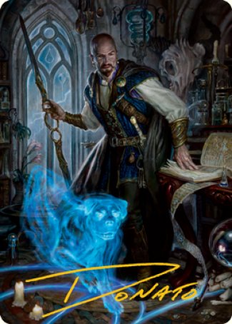 Mordenkainen Art Card (Gold-Stamped Signature) [Dungeons & Dragons: Adventures in the Forgotten Realms Art Series] | GrognardGamesBatavia