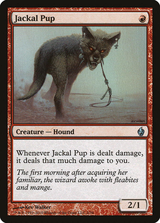 Jackal Pup [Premium Deck Series: Fire and Lightning] | GrognardGamesBatavia