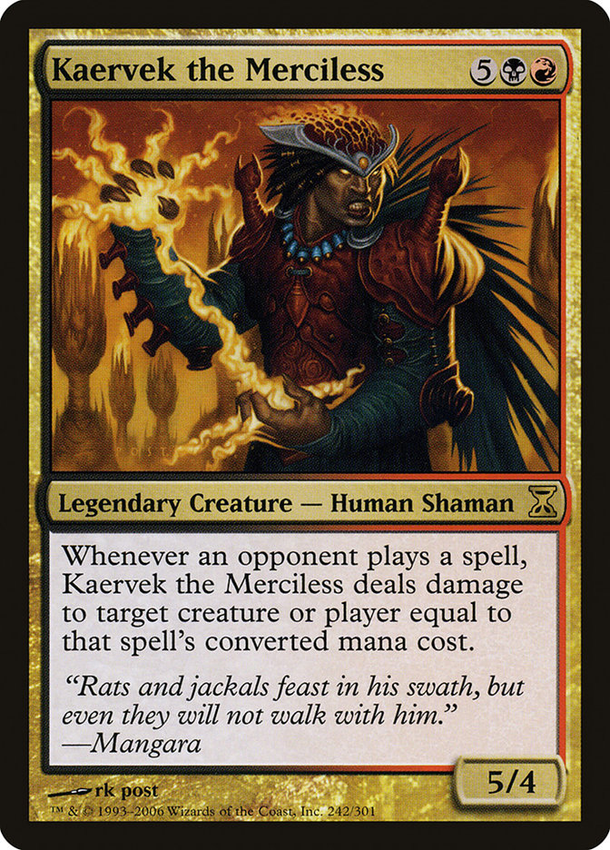 Kaervek the Merciless [Time Spiral] | GrognardGamesBatavia