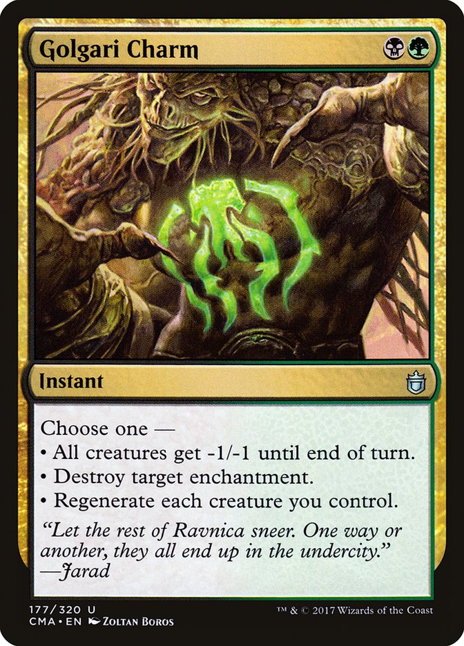 Golgari Charm [Commander Anthology] | GrognardGamesBatavia