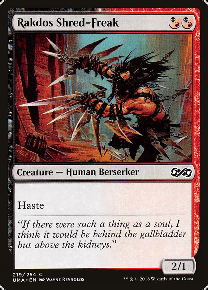 Rakdos Shred-Freak [Ultimate Masters] | GrognardGamesBatavia