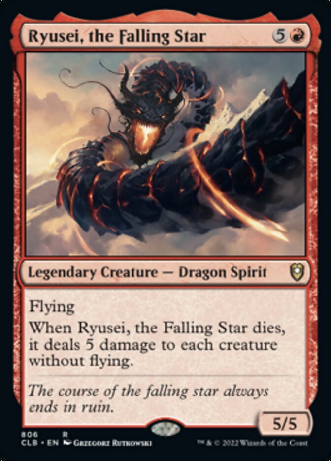 Ryusei, the Falling Star [Commander Legends: Battle for Baldur's Gate] | GrognardGamesBatavia