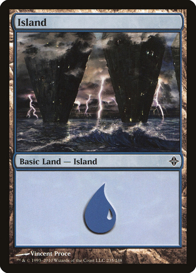 Island (235) [Rise of the Eldrazi] | GrognardGamesBatavia