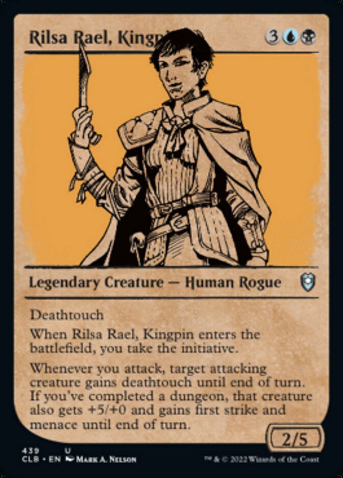 Rilsa Rael, Kingpin (Showcase) [Commander Legends: Battle for Baldur's Gate] | GrognardGamesBatavia