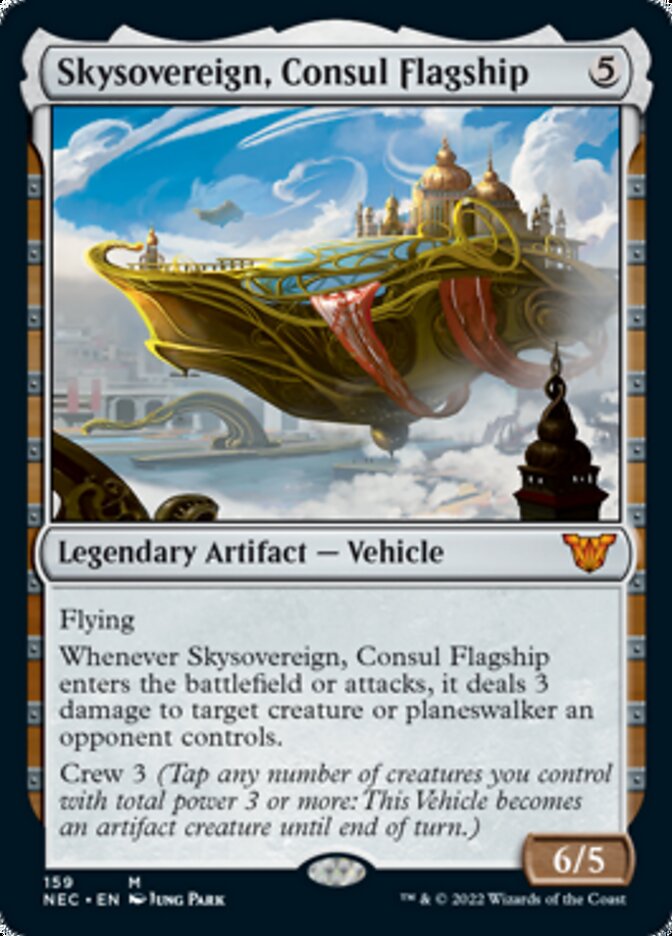 Skysovereign, Consul Flagship [Kamigawa: Neon Dynasty Commander] | GrognardGamesBatavia