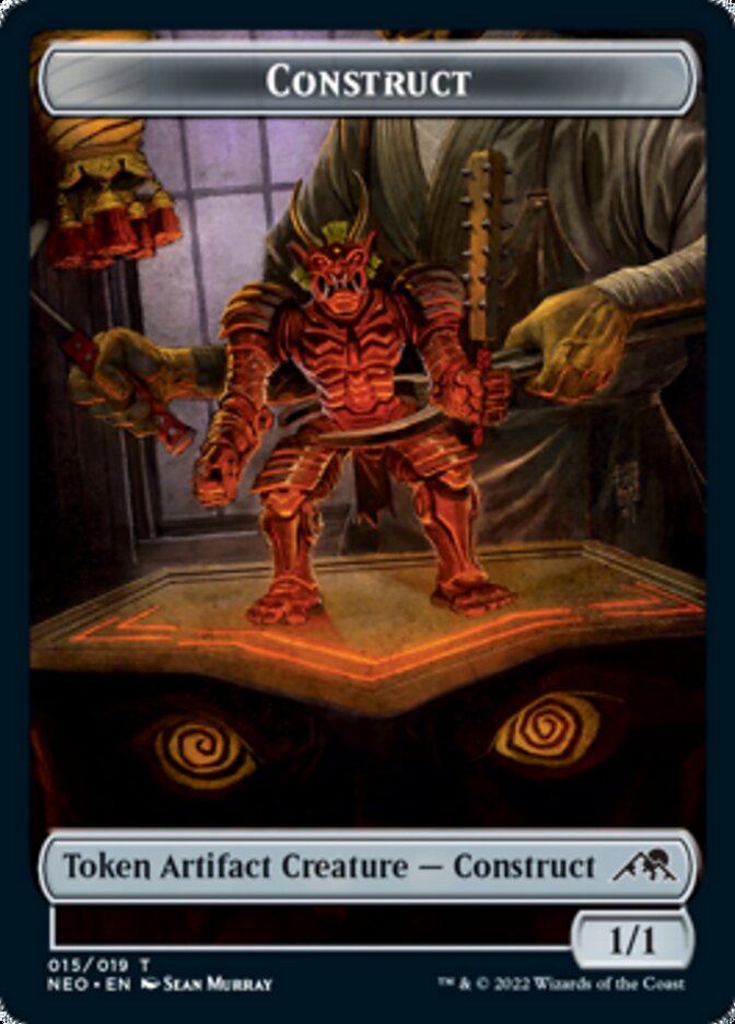 Construct (015) // Blood (017) Double-Sided Token [Challenger Decks 2022 Tokens] | GrognardGamesBatavia