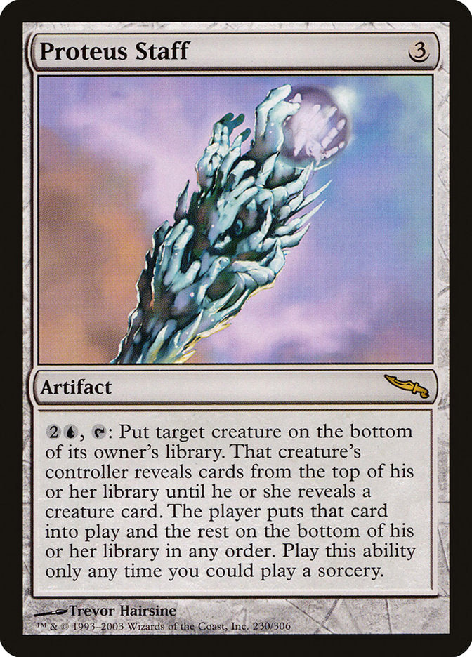 Proteus Staff [Mirrodin] | GrognardGamesBatavia