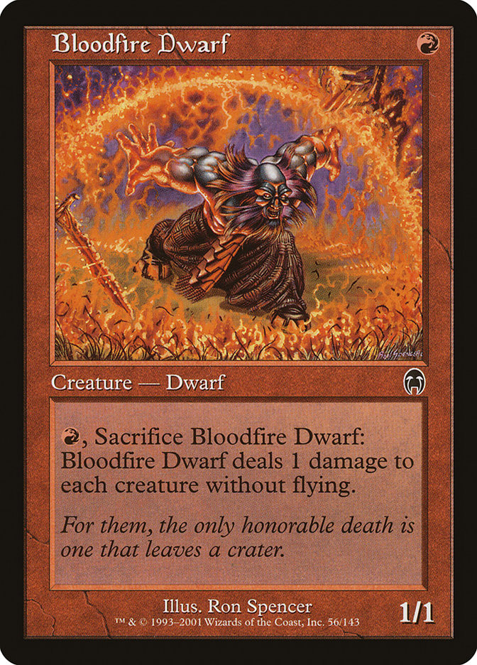 Bloodfire Dwarf [Apocalypse] | GrognardGamesBatavia