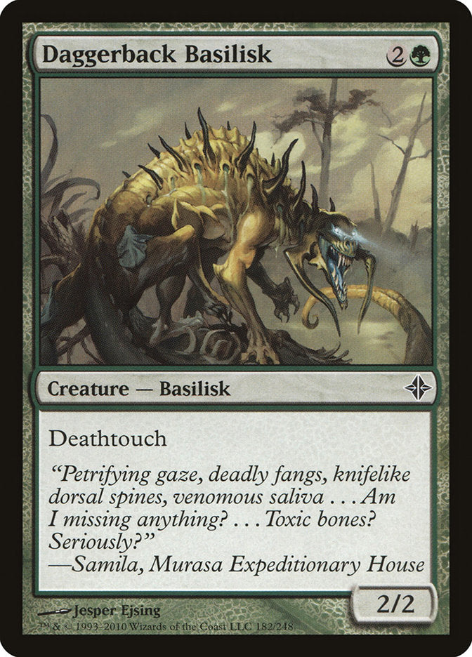 Daggerback Basilisk [Rise of the Eldrazi] | GrognardGamesBatavia