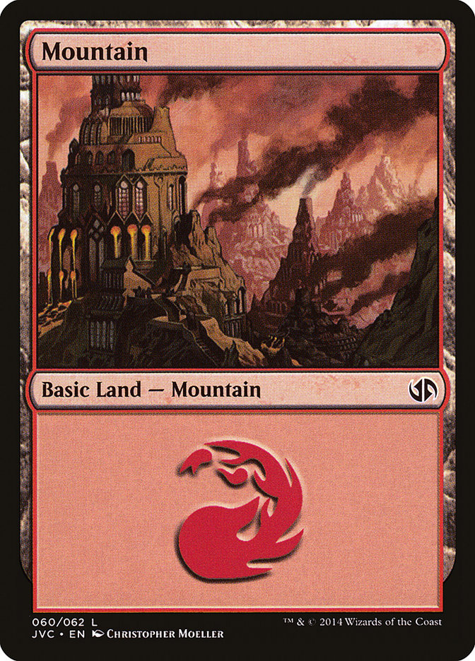 Mountain (60) [Duel Decks Anthology] | GrognardGamesBatavia