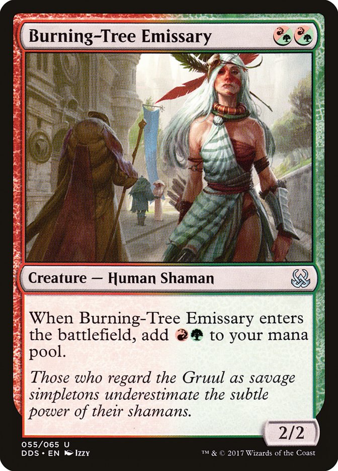 Burning-Tree Emissary [Duel Decks: Mind vs. Might] | GrognardGamesBatavia