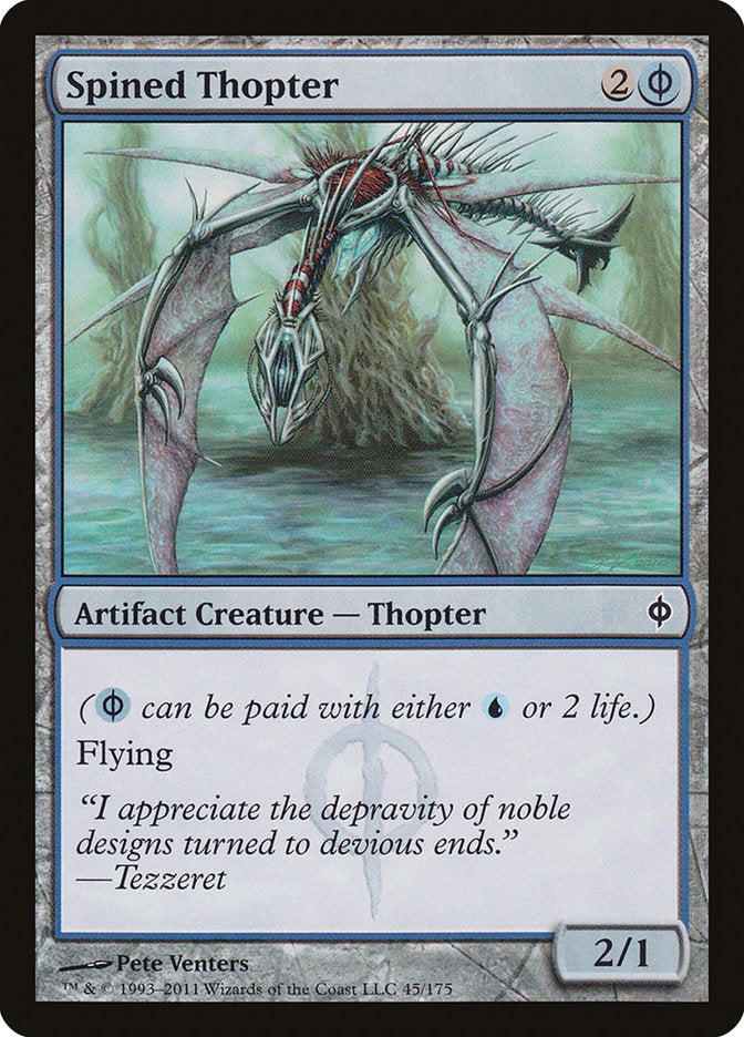 Spined Thopter [New Phyrexia] | GrognardGamesBatavia