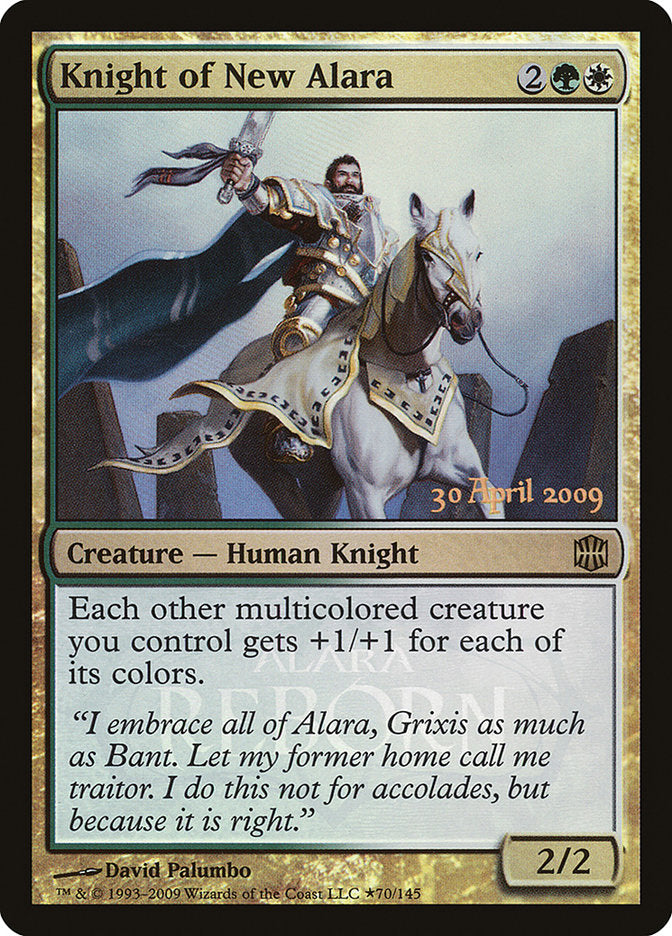 Knight of New Alara (Launch) [Alara Reborn Promos] | GrognardGamesBatavia