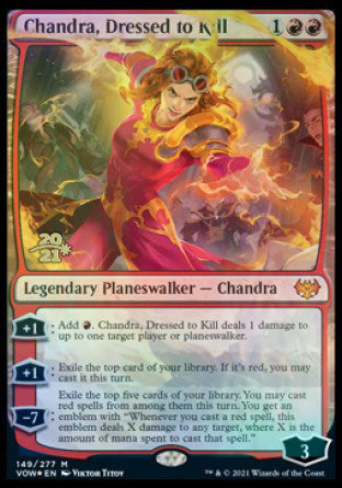 Chandra, Dressed to Kill [Innistrad: Crimson Vow Prerelease Promos] | GrognardGamesBatavia