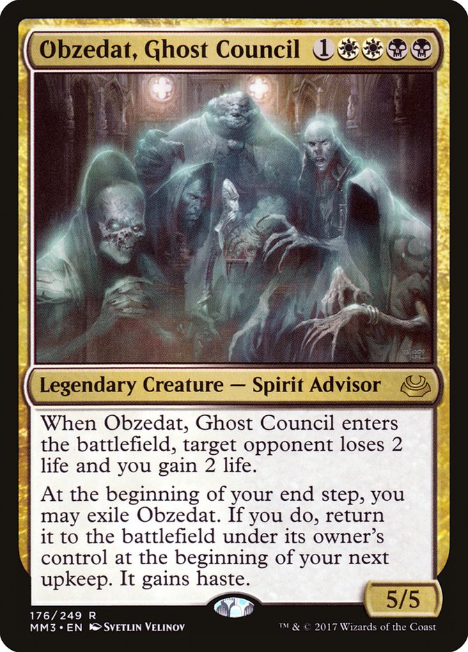 Obzedat, Ghost Council [Modern Masters 2017] | GrognardGamesBatavia