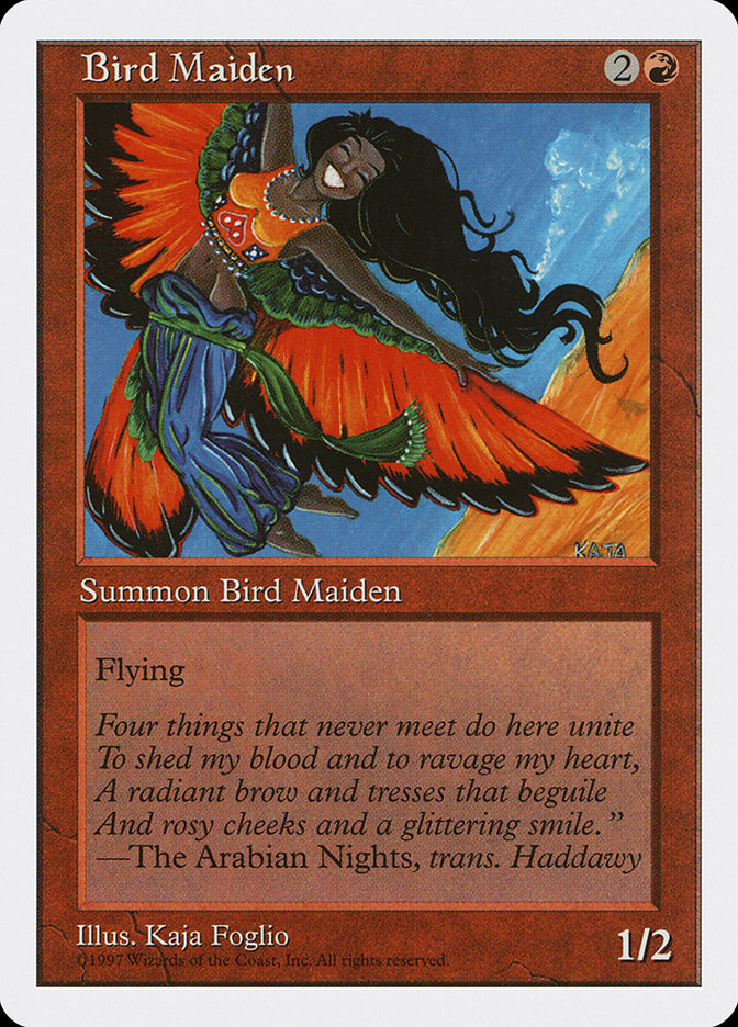 Bird Maiden [Fifth Edition] | GrognardGamesBatavia