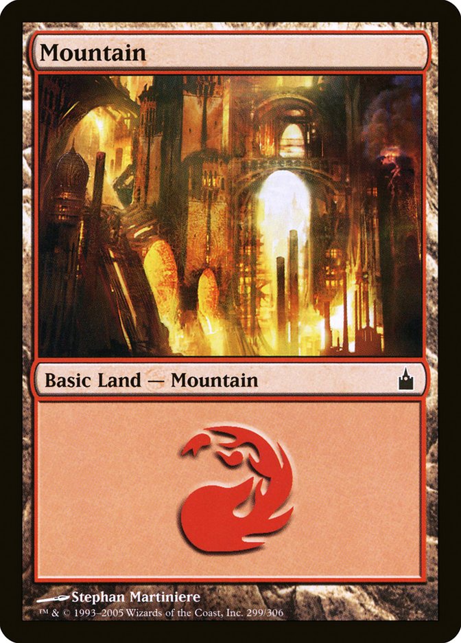 Mountain (299) [Ravnica: City of Guilds] | GrognardGamesBatavia