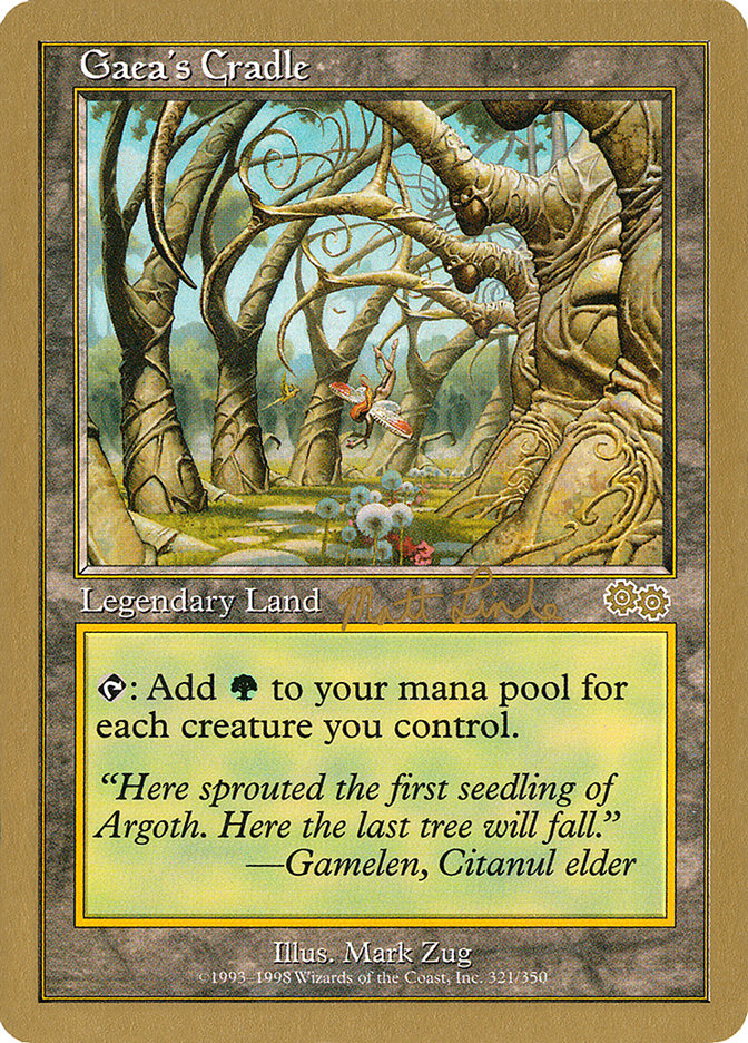 Gaea's Cradle (Matt Linde) [World Championship Decks 1999] | GrognardGamesBatavia