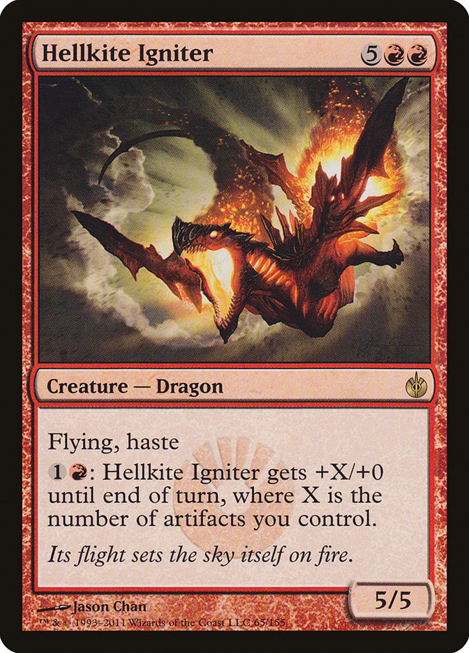 Hellkite Igniter [Mirrodin Besieged] | GrognardGamesBatavia