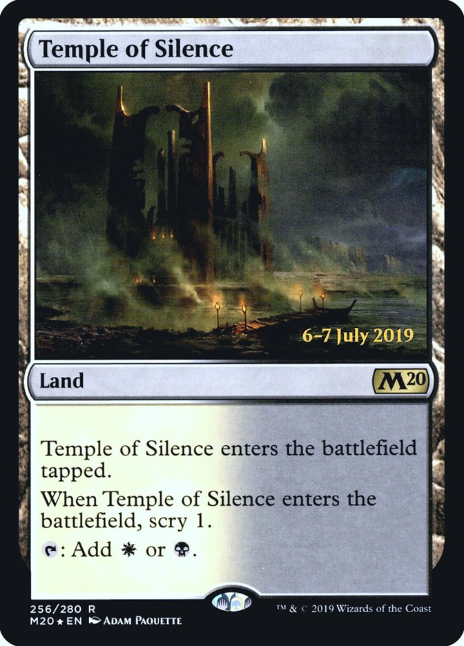 Temple of Silence [Core Set 2020 Prerelease Promos] | GrognardGamesBatavia