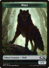 Zombie // Wolf Double-Sided Token [Game Night 2019 Tokens] | GrognardGamesBatavia