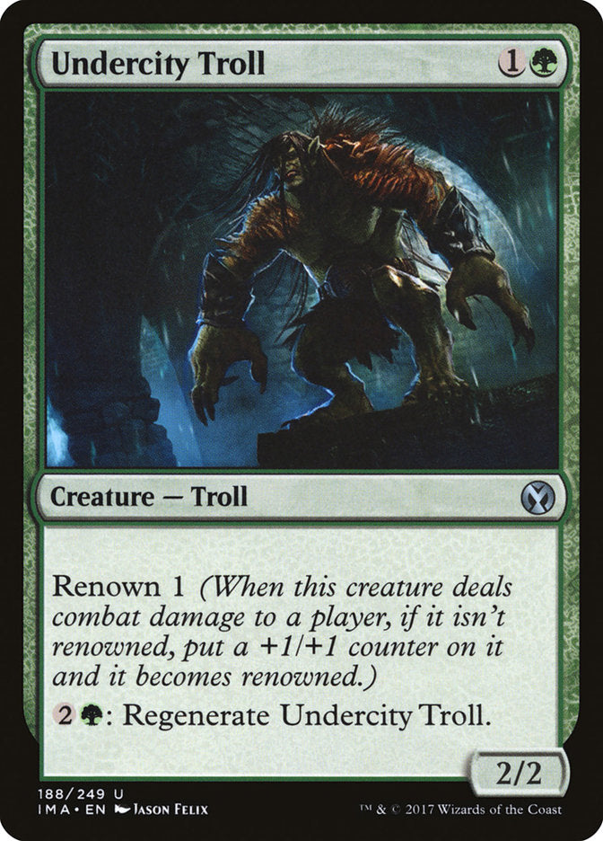 Undercity Troll [Iconic Masters] | GrognardGamesBatavia