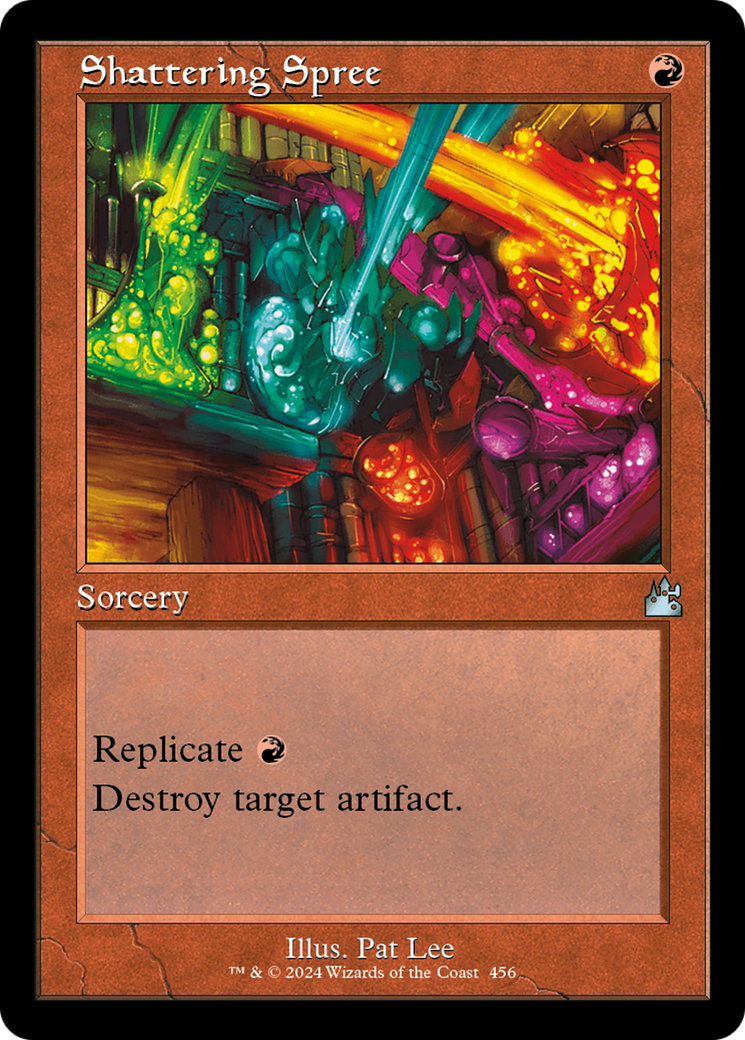 Shattering Spree (Retro Frame) [Ravnica Remastered] | GrognardGamesBatavia