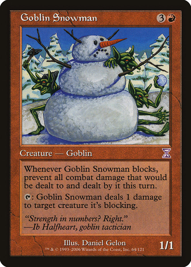 Goblin Snowman [Time Spiral Timeshifted] | GrognardGamesBatavia