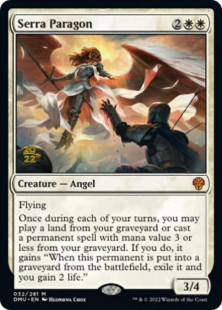 Serra Paragon [Dominaria United Prerelease Promos] | GrognardGamesBatavia