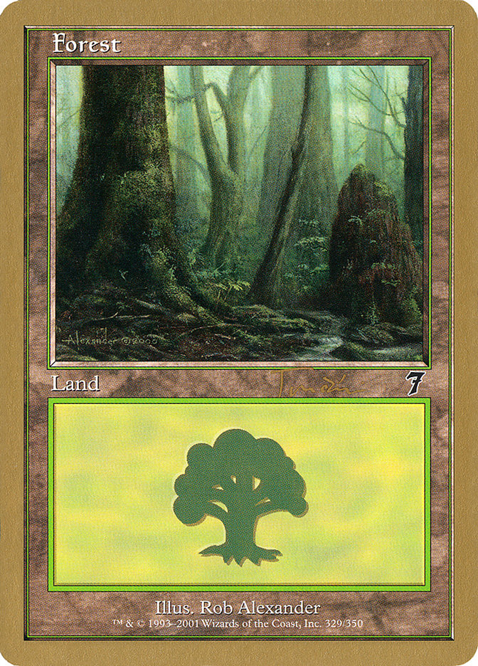 Forest (jt329) (Jan Tomcani) [World Championship Decks 2001] | GrognardGamesBatavia