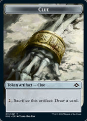 Clue (15) // Zombie Army Double-Sided Token [Modern Horizons 2 Tokens] | GrognardGamesBatavia