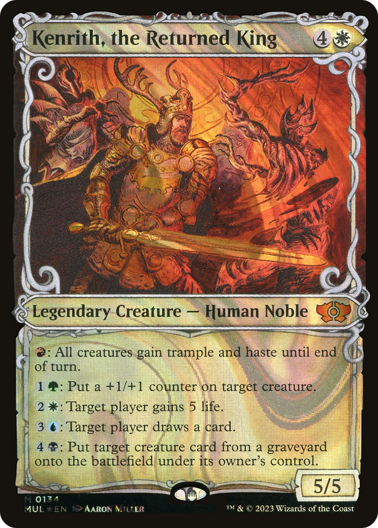 Kenrith, the Returned King (Halo Foil) [Multiverse Legends] | GrognardGamesBatavia