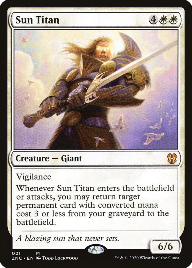 Sun Titan [Zendikar Rising Commander] | GrognardGamesBatavia