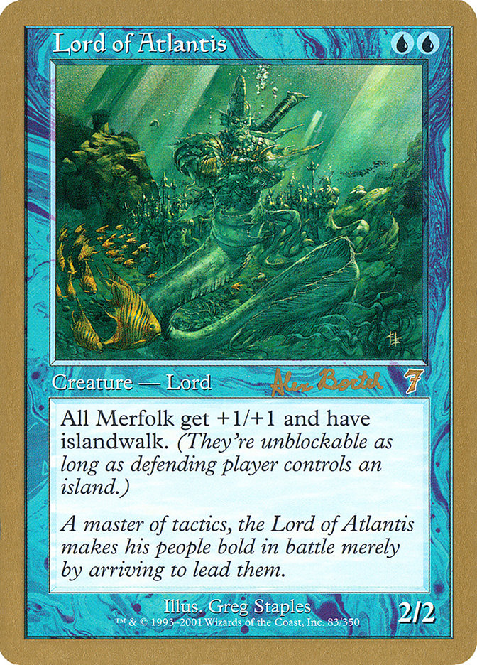 Lord of Atlantis (Alex Borteh) [World Championship Decks 2001] | GrognardGamesBatavia