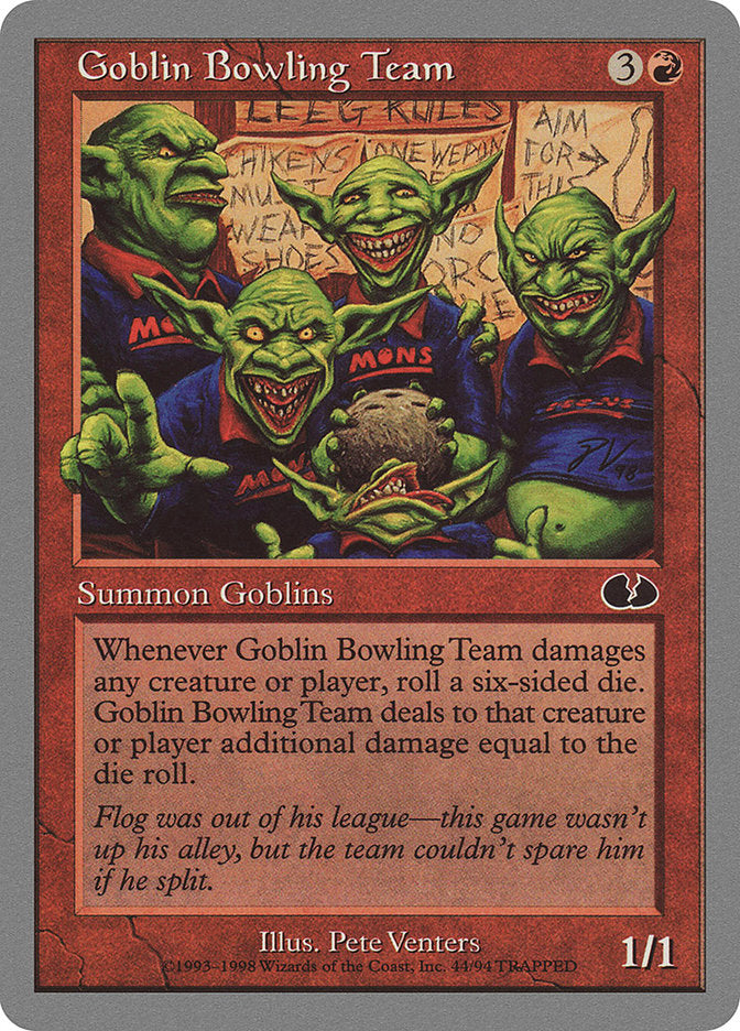 Goblin Bowling Team [Unglued] | GrognardGamesBatavia