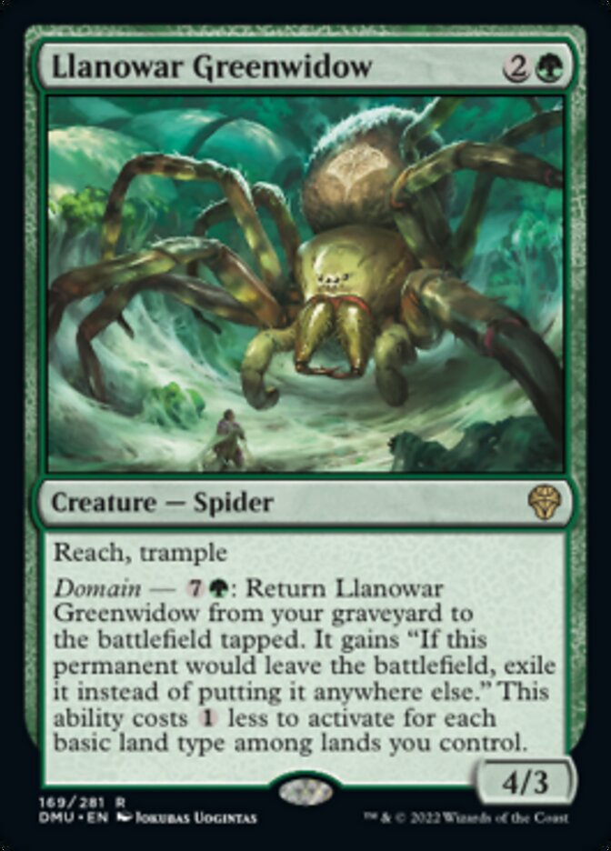 Llanowar Greenwidow [Dominaria United] | GrognardGamesBatavia