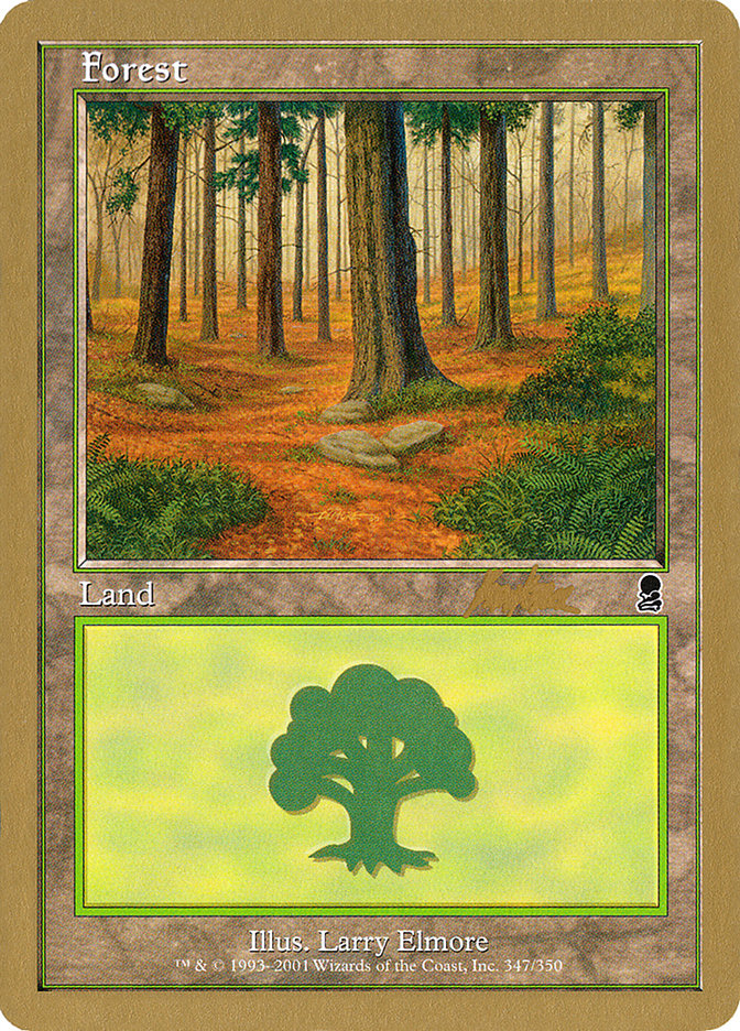 Forest (bk347) (Brian Kibler) [World Championship Decks 2002] | GrognardGamesBatavia