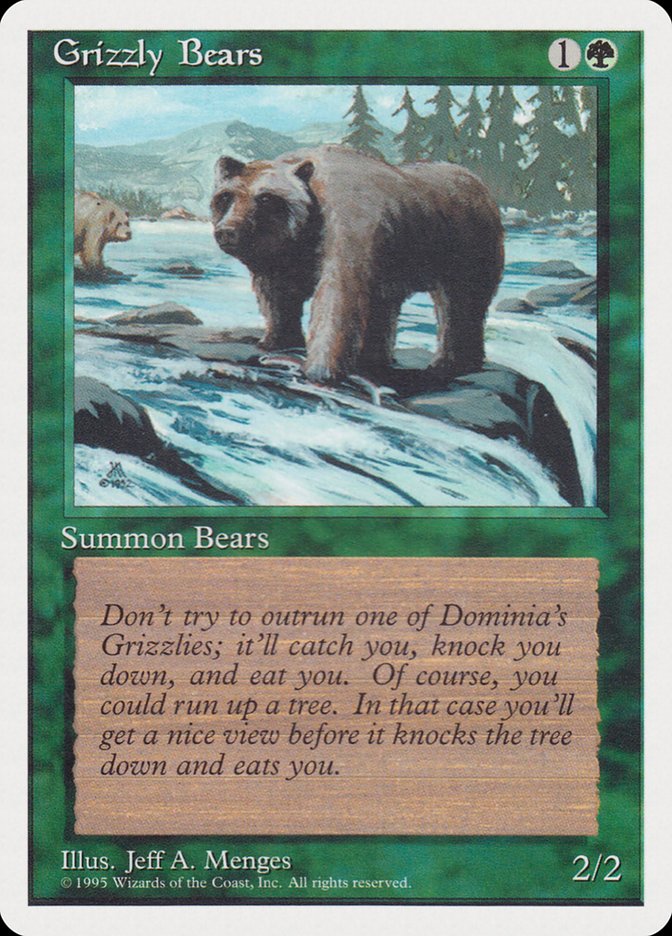 Grizzly Bears [Rivals Quick Start Set] | GrognardGamesBatavia