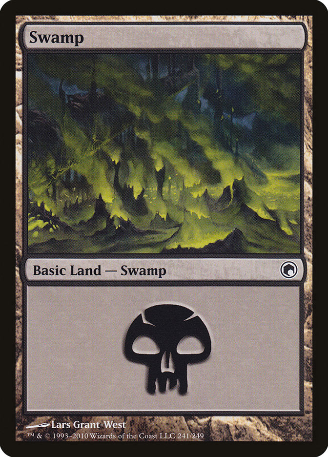 Swamp (241) [Scars of Mirrodin] | GrognardGamesBatavia