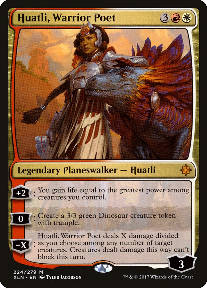 Huatli, Warrior Poet [Ixalan] | GrognardGamesBatavia