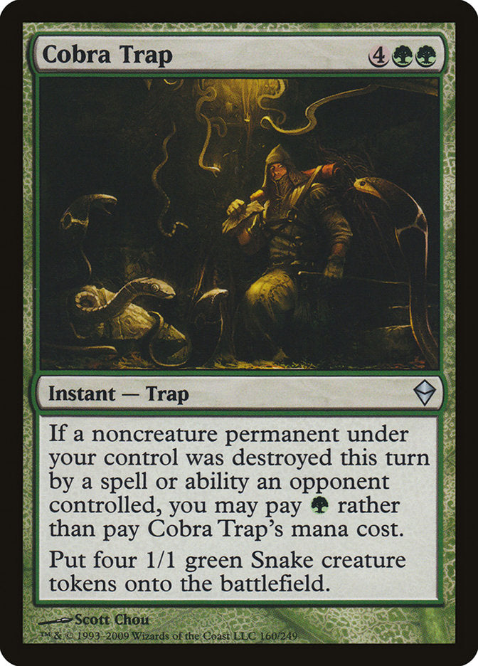 Cobra Trap [Zendikar] | GrognardGamesBatavia