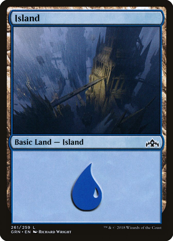 Island (261) [Guilds of Ravnica] | GrognardGamesBatavia