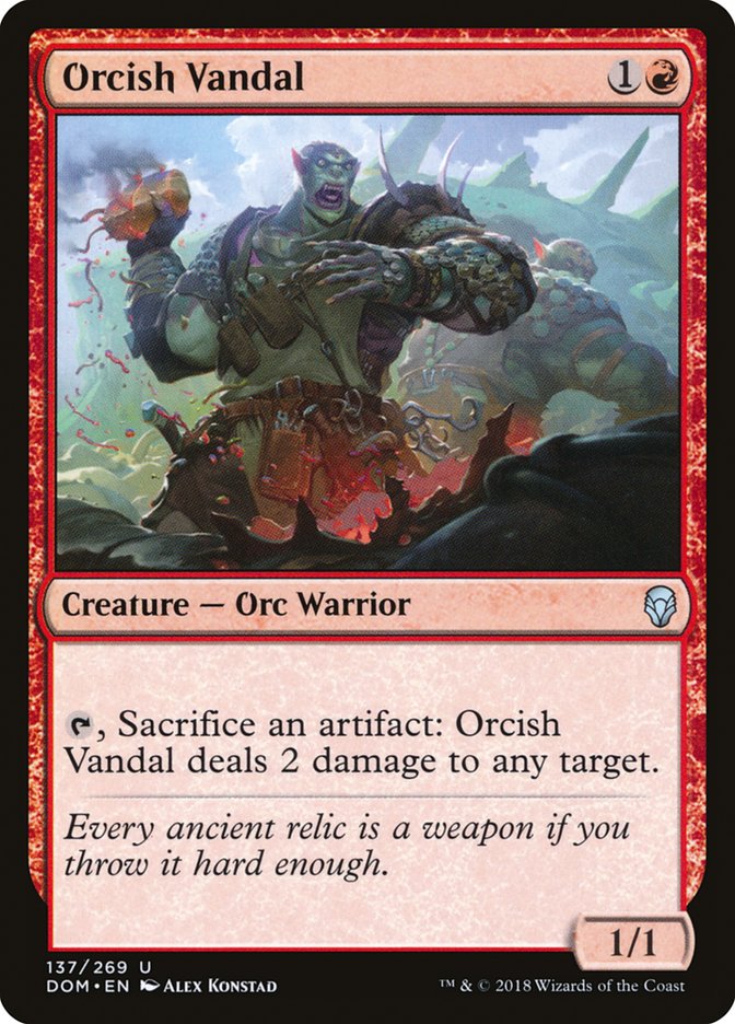 Orcish Vandal [Dominaria] | GrognardGamesBatavia