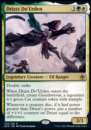 Drizzt Do'Urden (Promo Pack) [Dungeons & Dragons: Adventures in the Forgotten Realms Promos] | GrognardGamesBatavia
