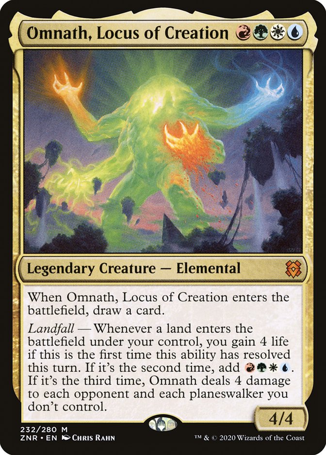 Omnath, Locus of Creation [Zendikar Rising] | GrognardGamesBatavia