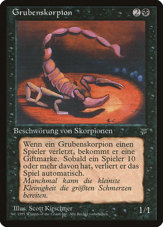 Pit Scorpion (German) - "Grubenskorpion" [Renaissance] | GrognardGamesBatavia