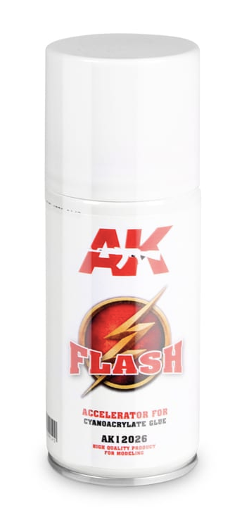 AK Flash Accelerator for Cyanoacrylate Glue | GrognardGamesBatavia